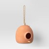 6" Ceramic Birdhouse Terracotta - Smith & Hawken™ - image 3 of 4