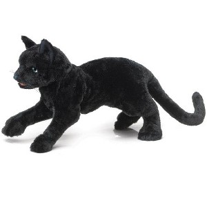 Folkmanis Puppets Black Cat Puppet 2987 - 1 of 3