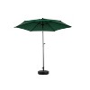 Cesicia 9FT Brown Outdoor Patio Umbrella with Push Button Tilt and Crank backyard, poolside and beach (Base Not Included) - 4 of 4