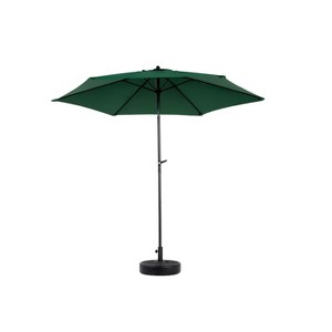 XINGHANZHENXUAN khaki Outdoor Patio Market Umbrella with Crank & Push-Button Tilt, Sun Shade Table Umbrella for Garden, Backyard, Deck, Pool - 1 of 4