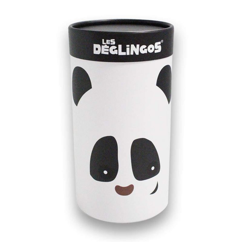 TriAction Toys Les Deglingos Big Simply Plush Animal In Tube | Rototos the Panda, 3 of 4