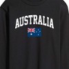 Men's - Instant Message - Australia Flag Long Sleeve Graphic T-Shirt - 2 of 4