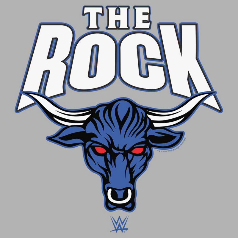 Boy's WWE The Rock Bull Logo T-Shirt, 2 of 6
