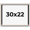 PosterPalooza | Minimalist Shadow Box Silver Picture Frame - UV Acrylic, Backing Board, Hanging Hardware - 2 of 4