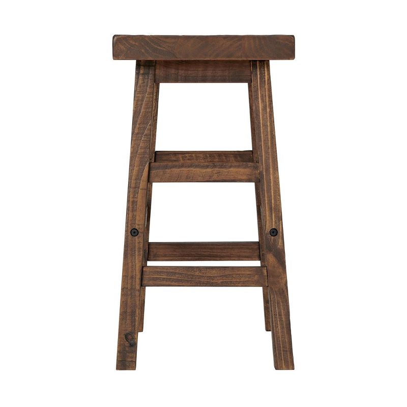 26&#34; Counter Height Barstool Hardwood Brown - Alaterre Furniture, 4 of 9