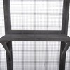 AZL1 Life Concept Pet Crates and Houses Multi Tiered Climbing Platforms Secure Enclosure for Multiple Cats, Gray, 62.4"*32.4"*70" - 4 of 4
