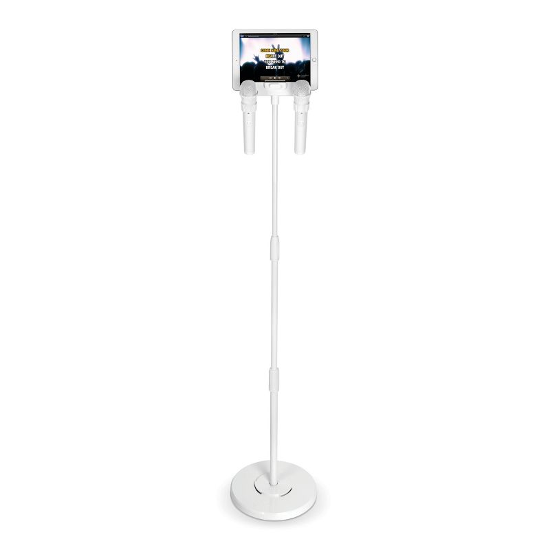 Singing Machine Pedestal Karaoke System - White, 4 of 10