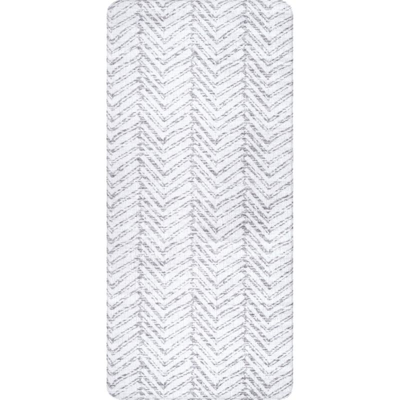 nuLOOM Rosanne Geometric Anti Fatigue Kitchen or Laundry Room Comfort Mat, 1 of 7