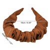 Unique Bargains Women's Solid Color Pleated Headband 1 Pc - 4 of 4