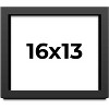 PosterPalooza | Shadow Box 1.5" Depth Black Picture Frame - UV Acrylic, Backing Board, Hanging Hardware - 2 of 4
