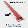 Forklift Extensions, 60 Inch Fork Extension 4.5 Inch Width, Heavy Duty Fork Extensions with Pins for Forklifts Truck - 3 of 4