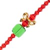Crystal Lane DIY Glass & Metal Green Present Stack 7" Designer Holiday Christmas Bead Strand - 3 of 4