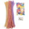 John Bead Craft Combo Pack Pipe Cleaners Pompoms Googly Eyes Activity Kits Princess Mix 300 Pieces - 4 of 4