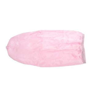 Unique Bargains Women Simulated Silk Print Shower Cap for Bathroom Hotel 1 Pc - 1 of 4
