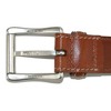 CrookhornDavis Men's Ciga Calfskin Leather Casual Belt with Contrast Stitch - 4 of 4