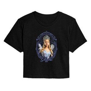 Women's - Wicked - Art Noveau Glinda Cropped Graphic T-Shirt - 1 of 4