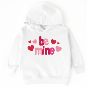 Be Mine Knit Print - Toddler Hoodie - 1 of 4
