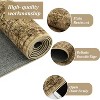 Fulvari Area Rugs with Vintage Oriental Printed Distressed Design Washable Thin Low Pile Rugs for Living Room Indoor - 4 of 4