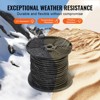 VEVOR 1/4 inch Bungee Cord, 120 ft/36 m Spool Heavy Duty Bungee Straps, 100% Stretch Elastic Bungee Rope for Cargo, Tarps, Camping, Black - 4 of 4