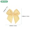 Unique Bargains Polyester Checkered Mini Satin Craft Ribbon Bow 1x1 Inch 200 Pcs - 3 of 4