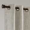Awesome Home  Linen Texture Blackout Grommet Curtains Pair(2 Panels) - 4 of 4