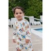 Disney Mickey Mouse Winnie the Pooh Lion King Toy Story Nightmare Before Christmas Baby French Terry Sweatshirt and Shorts Newborn to Infant - 4 of 4