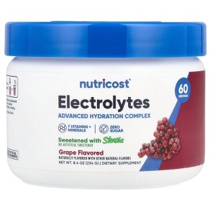 Nutricost Electrolytes, Advanced Hydration Complex, Grape, 8.4 oz (234 g) - 1 of 2