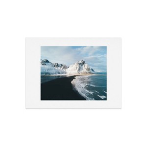 Deny Designs Michael Schauer Iceland Mountain Beach Art Print - 1 of 4