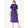 Woman Within Plus Size Button-Front Essential Dress - 3 of 4