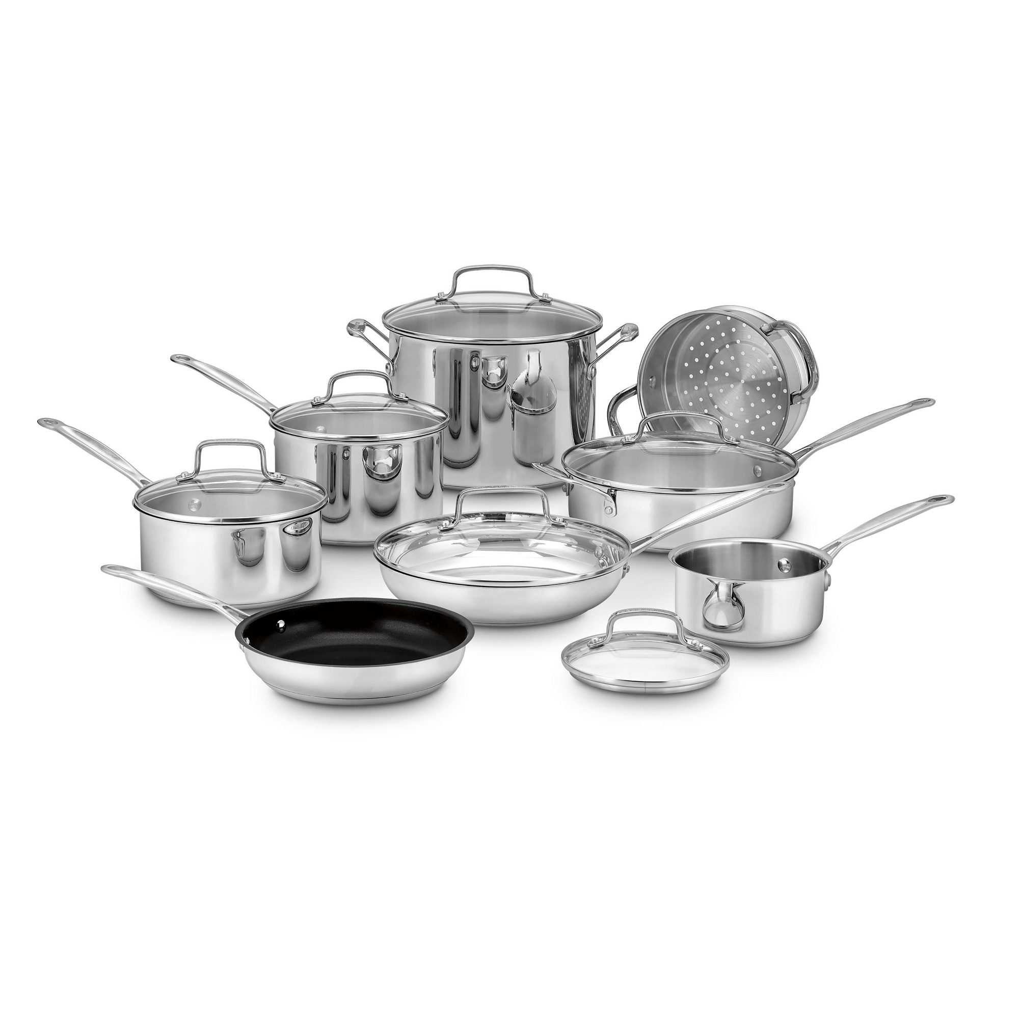 Cuisinart 14pc Chefs Classic Stainless Steel Cookware Set