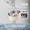 Allforpaws 7.2 Cups Anti-Skid Pet Bowl Feeder, white - 2 of 4