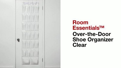 Over-the-Door Shoe Organizer Clear - Room Essentials™