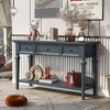 CAVINAS Modern Console Table with 3 Drawers and Open Shelf,50 inch Rectangle Entryway Table for Living Room,Hallway - 2 of 4
