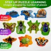 QUOKKA Step Up Puzzles for Toddlers 2 3 4 - 40 Big Piece Realistic Animal  Puzzles for Kids Ages 1 2 3 - 2 of 4