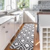 Soft Shaggy Diamond Runner Rug, Non-Slip Plush Carpet for Bedroom, Kids' Room & Living Room, Machine-Washable Fluffy Floor Mat - 2 of 4