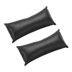 Unique Bargains Display Pillow Jewelry Storage Trays PU Leather Watch Pillows 7.3"x3.3" 2 Pcs - 1 of 4