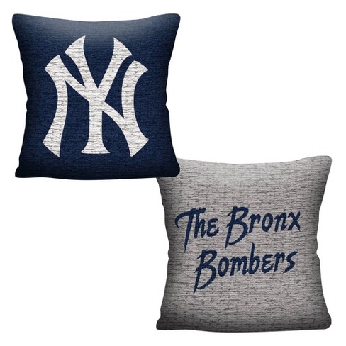 Mlb New York Yankees Inverted Woven Pillow Target