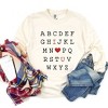 Simply Sage Market Women's Alphabet I Love You Long Sleeve Garment Dyed Tee - 3 of 4