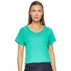 Expert Brand USA-Made Women's MoCA™ Cotton Blend Cropped Tee - 4 of 4
