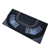 VisioGear 63" Folding Poker Tabletop for Table Games, Black Felt Game Table with Carrying Bag, Black, 62.5"*31.5"*0.4" - 4 of 4