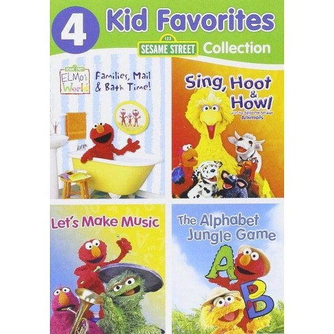 4 Kid Favorites Sesame Street Dvd 16 Target