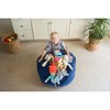 CreativeQT Stuff 'n Sit Large 33'' Bean Bag Storage Cover for Stuffed Animals & Toys - Royal Blue Corduroy - 4 of 4