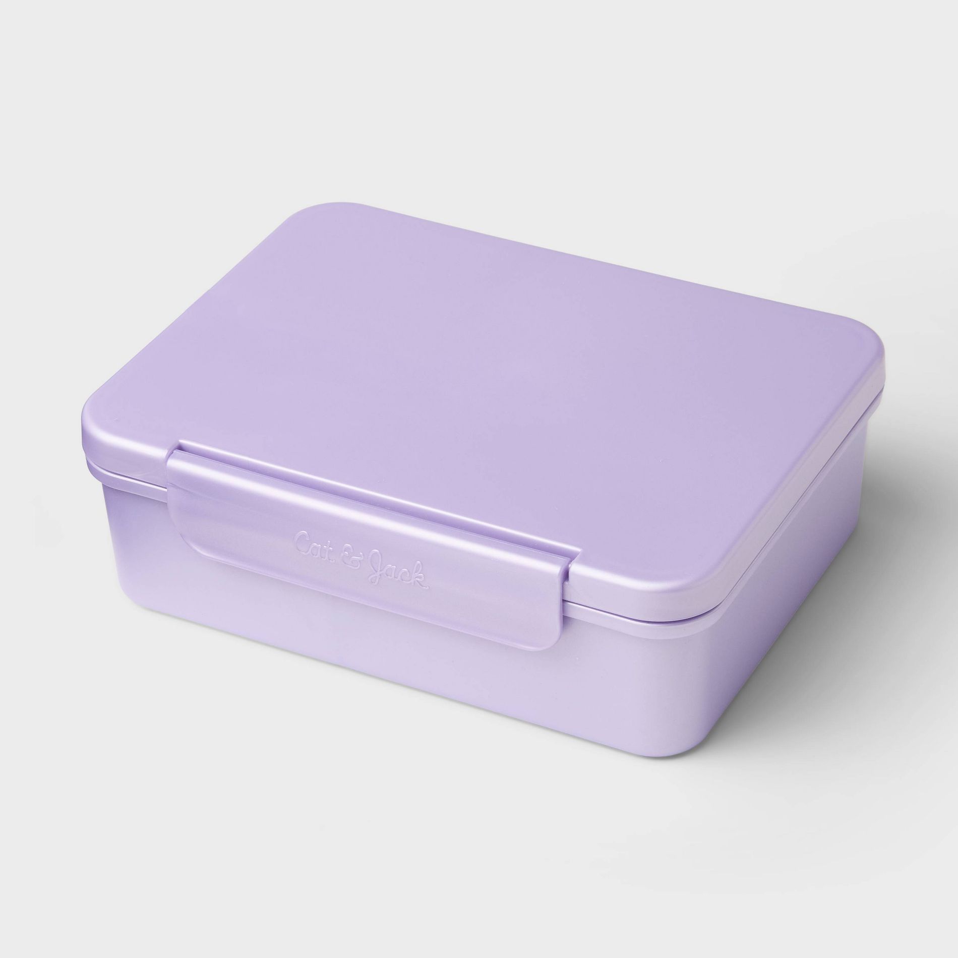 Bento Box - Cat & Jack™ Glitter Purple: BPA-Free, Leakproof, Lunch Container