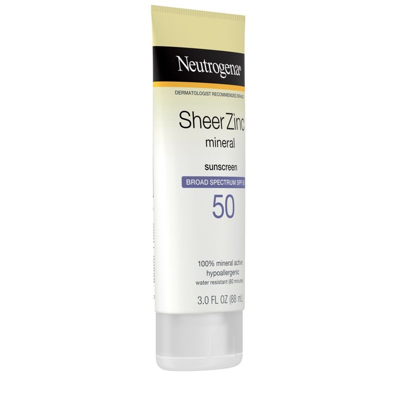 Neutrogena Sheer Zinc Sunscreen Lotion - SPF 50 - 3 fl oz, 6 of 14