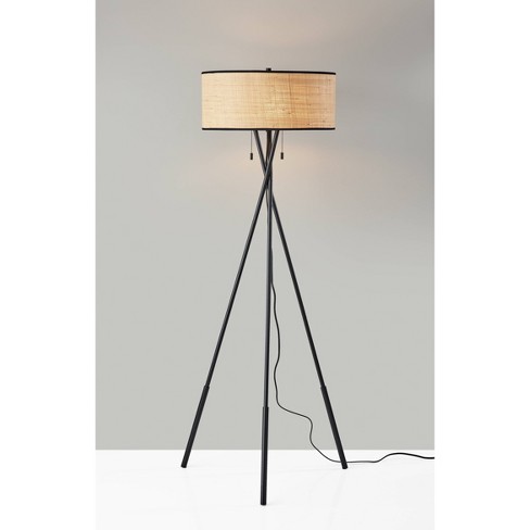 Black tripod floor lamp shop target