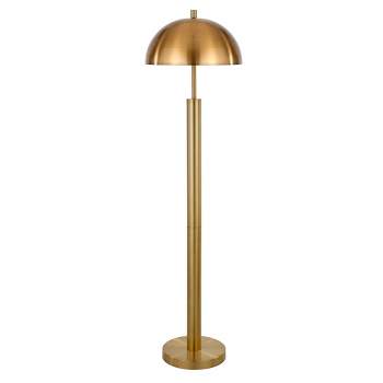 Hampton & Thyme 58" Tall Floor Lamp with Metal Shade