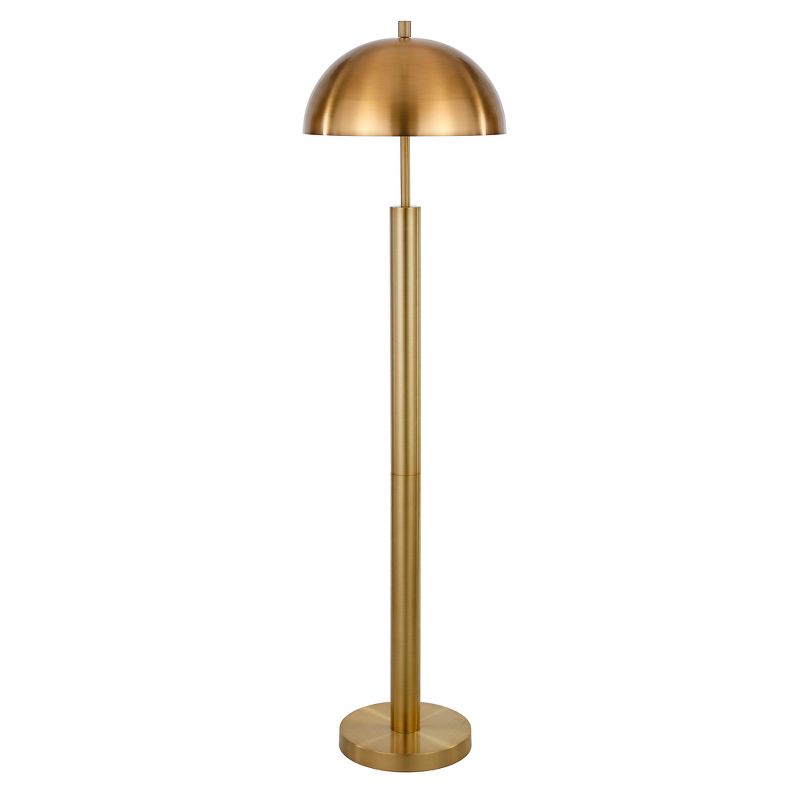 Hampton & Thyme 58" Tall Floor Lamp with Metal Shade, 1 of 8