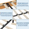 Wood Platform Bed Frame, Wood Slat Support, No Box Spring Needed, Easy Assembly, Noise-Free Design, Underbed Space for Storage - 4 of 4