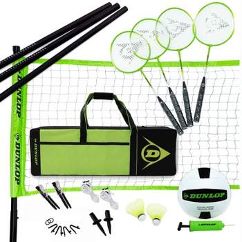 Dunlop Sport Badminton and Volleyball Combo Set