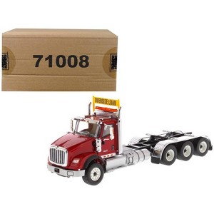 International HX620 Day Cab Tridem Tractor Red 1/50 Diecast Model by Diecast Masters - 1 of 4